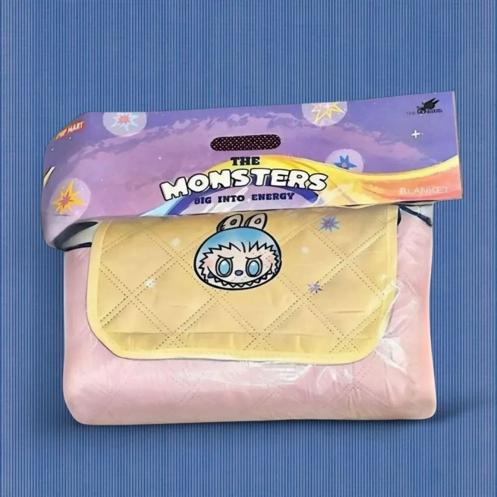Pop Mart The Monsters Labubu Big Into Energy Blanket Mat